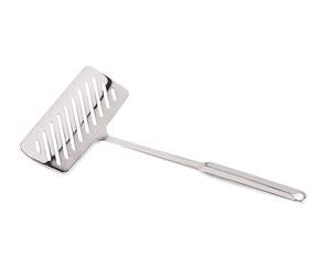 Pince à retourner en acier inoxydable antiadhésive pour barbecue, crêpes, ustensile de cuisine en métal pour la maison, le jardin, la salle à manger, le bar, les ustensiles de cuisine - Product Image 3