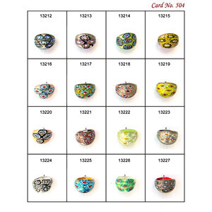 Perles de verre au chalumeau en cristal de qualité supérieure pour la fabrication de bracelets Perles d'anneau de haute qualité au design unique pour la fabrication de bijoux - Product Image 6