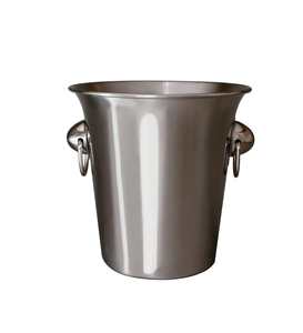 Enfriador de vino de acero inoxidable con asa, Cubo de vino, Enfriador de vino para bares y restaurantes con mango pulido en caliente - Product Image 6