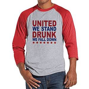 T-shirt pour homme imprimé sur mesure, manches 3/4, t-shirt raglan - Product Image 5