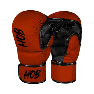 Guantes de cuero PU MMA mitones de Karate guantes de perforación para Artes Marciales Taekwondo boxeo MMA para gimnasio uso Club - Product Image 4