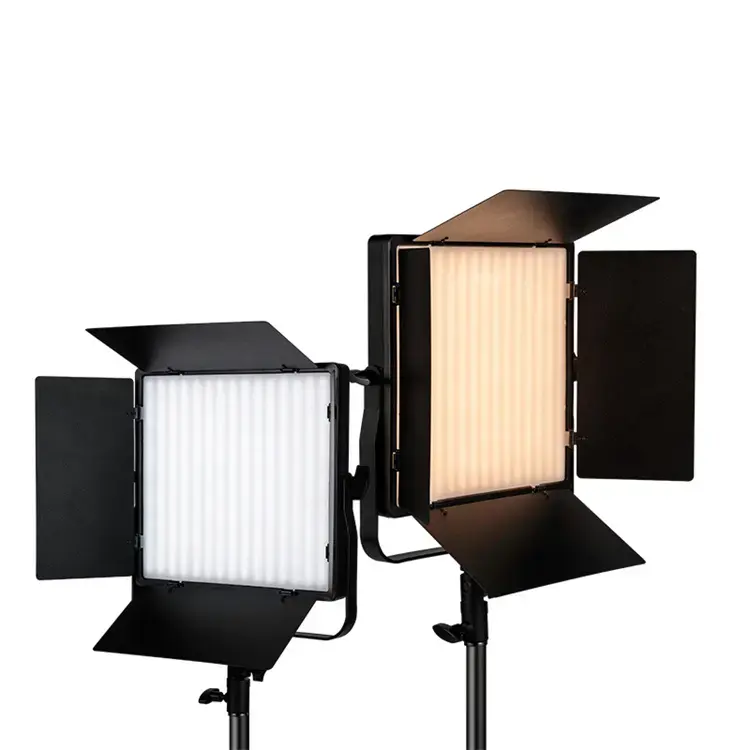 Nieuw Product 800 50W Rgb Full Color Led Paneel Flatpanelpowered Led Fotografische Studio Video Licht Voor Tiktok