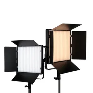 New Product 800 50W RGB Full Color Led Panel FlatpanelPowered LED Photographic Studio Video Light for tiktok