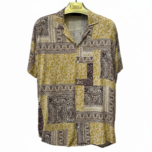 Chemise à manches courtes pour homme à motifs modernes – Coupe décontractée, tissu léger, design estival élégant pour un usage décontracté, tenue de vacances - Product Image 3