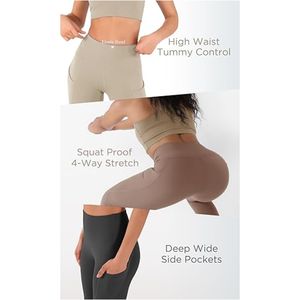 Pantalones de Yoga Deportivos Casuales Personalizados 2026, Cintura Alta, Color Sólido, con Cordón, Cruzados, Largos, para Entrenamiento, Gimnasio, Transpirables, para Mujer - Product Image 6