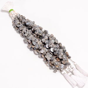 Perles lisses de pierres précieuses coeur arc-en-ciel noir enduit, perles arc-en-ciel pour la fabrication de bijoux, perles arc-en-ciel noires, bijoux de perles de pierres précieuses - Product Image 4