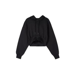 เสื้อฮู้ดกันลมแขนยาวของผู้หญิงเสื้อสวมหัวทรงหลวมคอลเลกชันฤดูหนาวที่กำหนดเองเป็นมิตรกับสิ่งแวดล้อม - Product Image 4