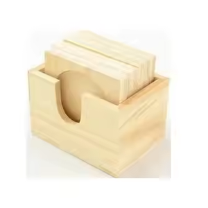 Posavasos de madera de nogal para bodas, cumpleaños y inauguración de la casa - Product Image 2