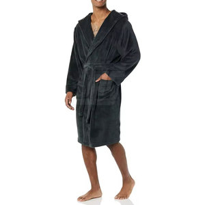 Batas de Baño para Hombre, Bata de Algodón Suave de Primera Calidad, Cálida y Cómoda, Ropa de Baño y Spa para Hombre - Product Image 4