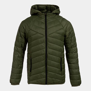 Vente en gros 2022 Doudoune à capuche en satin personnalisé Hiver imperméable unisexe avec décoration en fourrure et impression de logo - Product Image 3
