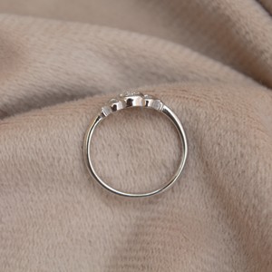 Anillo de Plata de Ley 925, anillo delicado minimalista con joyería estampada 925 para ella - Product Image 3