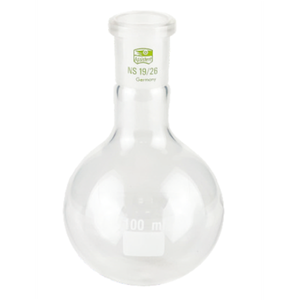 Collo tondo, collo medio con macinatura standard, senza tappo, vetro borosilicato 3.3 - Product Image 1