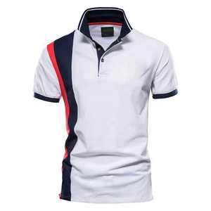 Ropa de logotipo personalizado de manga corta transpirable de talla grande para hombre, polos de algodón de calidad a precio bajo para hombre - Product Image 2
