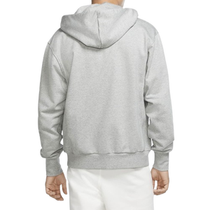 Logo personnalisé 100% coton sweat à capuche pour hommes Design de mode coréen sweats à capuche avec cordon de serrage décontracté et poids lourd avec broderie - Product Image 6