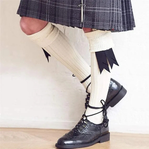 Chaussettes écossaises à motifs tartan, chaussettes écossaises à motifs tartan pour hommes, chaussettes écossaises à motifs tartan, prix de gros - Product Image 4