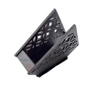 Cubierta de caja de pañuelos hecha a mano de tendencia y servilletero con logotipo personalizado Diseño moderno Decoración de mesa portátil de alta calidad - Product Image 6