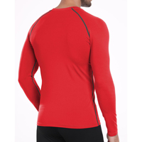 Haute qualité grande taille hommes à manches longues antibactérien évacuation de la sueur couche de base conception personnalisée OEM Service bas quantité minimale de commande sous-vêtements