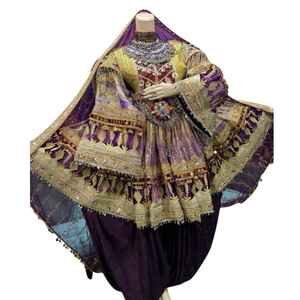 ชุดเดรสผู้หญิงอัฟกานิสถานน้ำหนักเบาพร้อมลูกไม้ ยอดขายดี ชุดเดรสผู้หญิงอัฟกานิสถาน สวมใส่สบาย ตกแต่งสวยงาม ราคาขายส่งถูก - Product Image 1