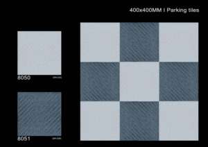 Baldosas de Porcelana Resistentes para Exteriores con Acabado Mate, 400x400 mm, Baldosas para Pisos de Estacionamiento de Alta Resistencia para Exteriores - Product Image 3