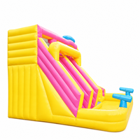 Château gonflable multifonctionnel JIALE en PVC avec piscine à balles et toboggan, couleur personnalisable, utilisation intérieure/extérieure, prix de gros