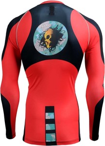 Maillot de compression sublimé à manches longues, Rashguard BJJ, design sublimé, vente chaude - Product Image 6