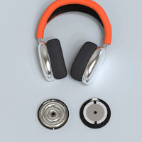 Haut-parleur dynamique Hi-Fi à dôme en aluminium et titane de 50 mm, 32 ohms, 120 dB, pleine gamme, haut de gamme, pour écouteurs HSJ50-19TI
