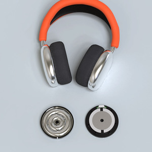 Haut-parleur dynamique Hi-Fi à dôme en aluminium et titane de 50 mm, 32 ohms, 120 dB, pleine gamme, haut de gamme, pour écouteurs HSJ50-19TI - Product Image 1
