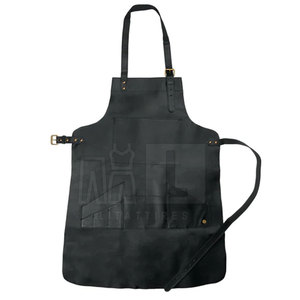 New Arrival Premium Quality Leather <b>Working</b> <b>Aprons</b> Latest Design Wholesale Customizable Unisex OEM Service - Product Image 2