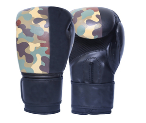 Gants de boxe MMA personnalisés OEM en cuir PU imperméable, protection UV, haute qualité, logo et taille personnalisés - Product Image 1
