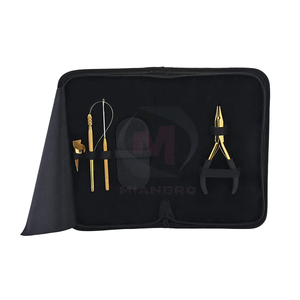 Kit Profesional de Alta Calidad para Extensiones de Cabello y Herramientas de Abalorios con Alicates de Acero Inoxidable para Uso Doméstico - Product Image 1