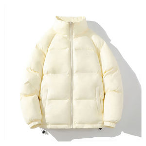 Chaqueta brillante acolchada de invierno al por mayor, chaqueta acolchada de alta calidad para hombre con logotipo personalizado, chaqueta acolchada a prueba de viento para hombre - Product Image 4