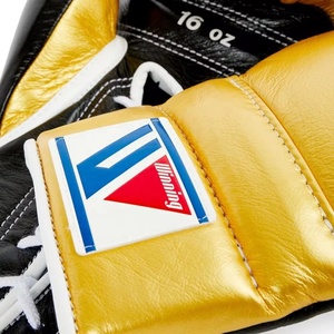 Gants de boxe de qualité supérieure, faits à la main, en cuir de vache véritable, fournisseur de gants de boxe professionnels - Product Image 4