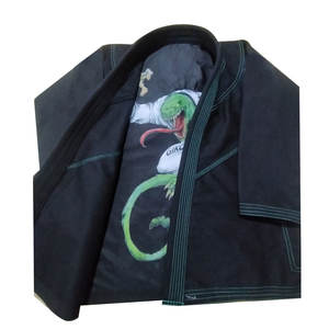 Vente en gros 100% coton brésilien BJJ Gi Jiu Jitsu uniformes conception personnalisée pour hommes femmes enfants-pour Judo Arts martiaux pratique - Product Image 2