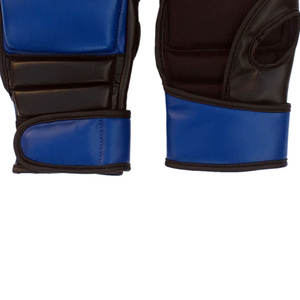 Gants de MMA professionnels pour hommes, en cuir souple, imperméables, à doigts ouverts, avec logo personnalisé, support de poignet, anti-humidité - Product Image 2