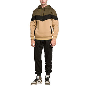 ผลิตในประเทศปากีสถาน เสื้อฮู้ดดี้ผู้ชายแบบซิป ทรงปกติ ระบายอากาศได้ดี เป็นมิตรกับสิ่งแวดล้อม ผลิตจากโพลีเอสเตอร์/ผ้าฝ้าย สไตล์ลำลองไม่ซ้ำใคร - Product Image 2