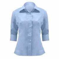 Chemisiers de travail pour femmes OEM, qualité supérieure, grandes tailles, broderie, perles, boutons, 100% coton biologique, printemps été