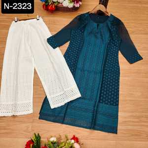 Traje de Salwar Kameez de diseñador de estilo indio y pakistaní con bordado de trabajo y ropa de Festival Heavy Lehenga choli Suit - Product Image 6