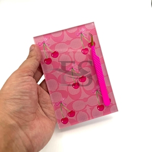 Vente chaude Cherry Bow Caractère Carreaux De Cils Logo Personnalisé Carreaux De Cils En Acrylique Durable Avec Aimants Pour Pince À Épiler - Product Image 5