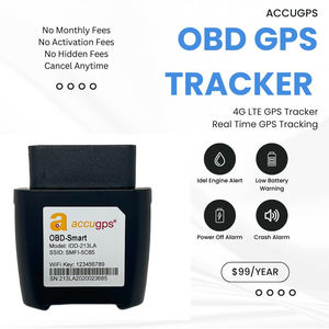 Rastreador GPS Inteligente AccuGPS Mini OBD II 4G LTE Bluetooth para Vehículos con Almacenamiento en la Nube y Función de Geocerca - Product Image 5