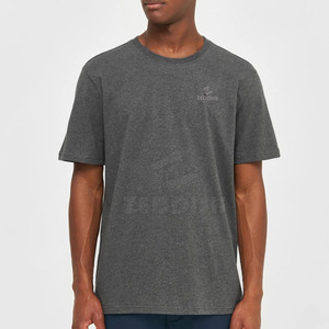 2025 nouveauté hommes tricoté T-Shirt haute qualité 100% coton léger Anti-rides solide motif Street Wear décontracté - Product Image 3