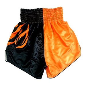 Short de boxe rétro Muay Thai brodé, vente directe d'usine, sport, course à pied, entraînement, short de boxe unisexe - Product Image 6