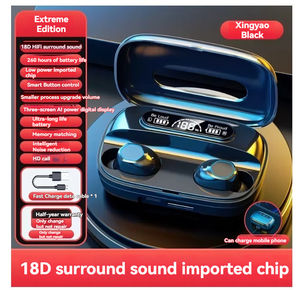 M9 크로스보더 신형 무선 헤드셋 TWS 인이어 긴 배터리 수명 고음질 화창베이 헤드셋 도매 - Product Image 3