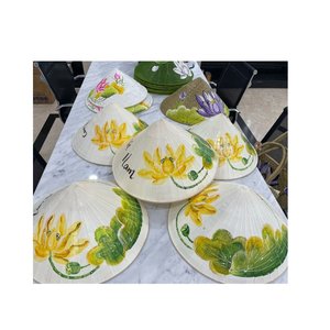 Vietnamese Super Sale Conical <b>Hat</b> <b>Straw</b> Bamboo <b>Hat</b> for <b>Women</b> Conical <b>Hat</b> With Custom Logo Packing Competitive Price - Product Image 3