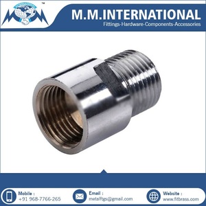 Pezón de extensión de latón de excelente calidad, accesorio de saneamiento disponible a un precio asequible de la India - Product Image 3