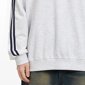 Sudadera de Hombre con Cuello Redondo, Diseño de Logotipo Personalizado en Color Sólido, Tejido Transpirable y Cómodo, Manga Larga, Diseño Casual 2026 - Product Image 3