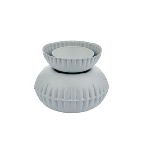 Quemador de incienso de aromaterapia con diseño elegante de rayas metálicas con base resistente para uso aromático de primavera - Product Image 6