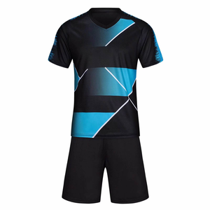 Custom New Design High Quality Factory Original Football Uniform Kit Full 2022 <b>Top</b> <b>Club</b> Premium Men's Football Jersey - Product Image 3