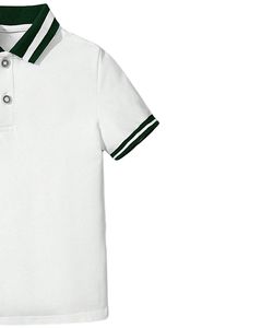 เสื้อยืดคอตตอนถักเนื้อแน่น 100% ระบายอากาศได้ดี สำหรับใส่เล่นกอล์ฟ แขนสั้น สไตล์ลำลอง เหมาะสำหรับฤดูร้อน เสื้อผู้ชาย สวมใส่สบาย - Product Image 4