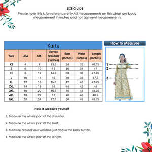 Elegant Floral Printed Khaki Rayon Anarkali Kurta for Women Women'<b>s</b> Elegant Floral Printed <b>Blouse</b> & Shirt - Product Image 6