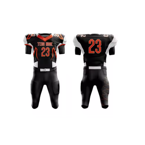 Vente en gros de maillots de football américain pour adultes de qualité supérieure, maillots de football à coupe automatisée en multicolore - Product Image 4